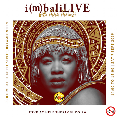 i(m)bali LIVE with Helen Herimbi featuring Thandiswa Mazwai